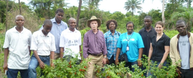 John Williams on evaluation travel in Liberia