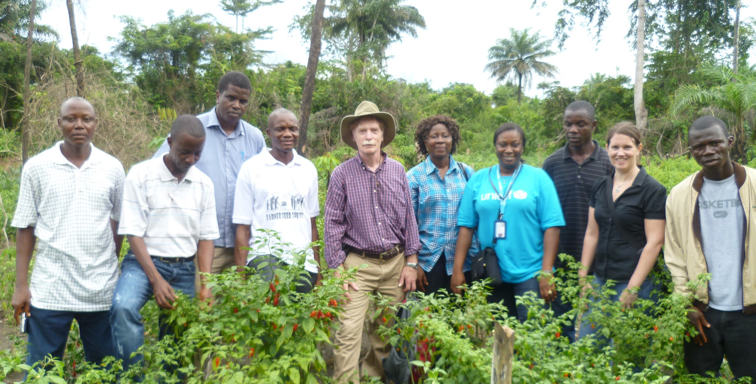 John Williams on evaluation travel in Liberia