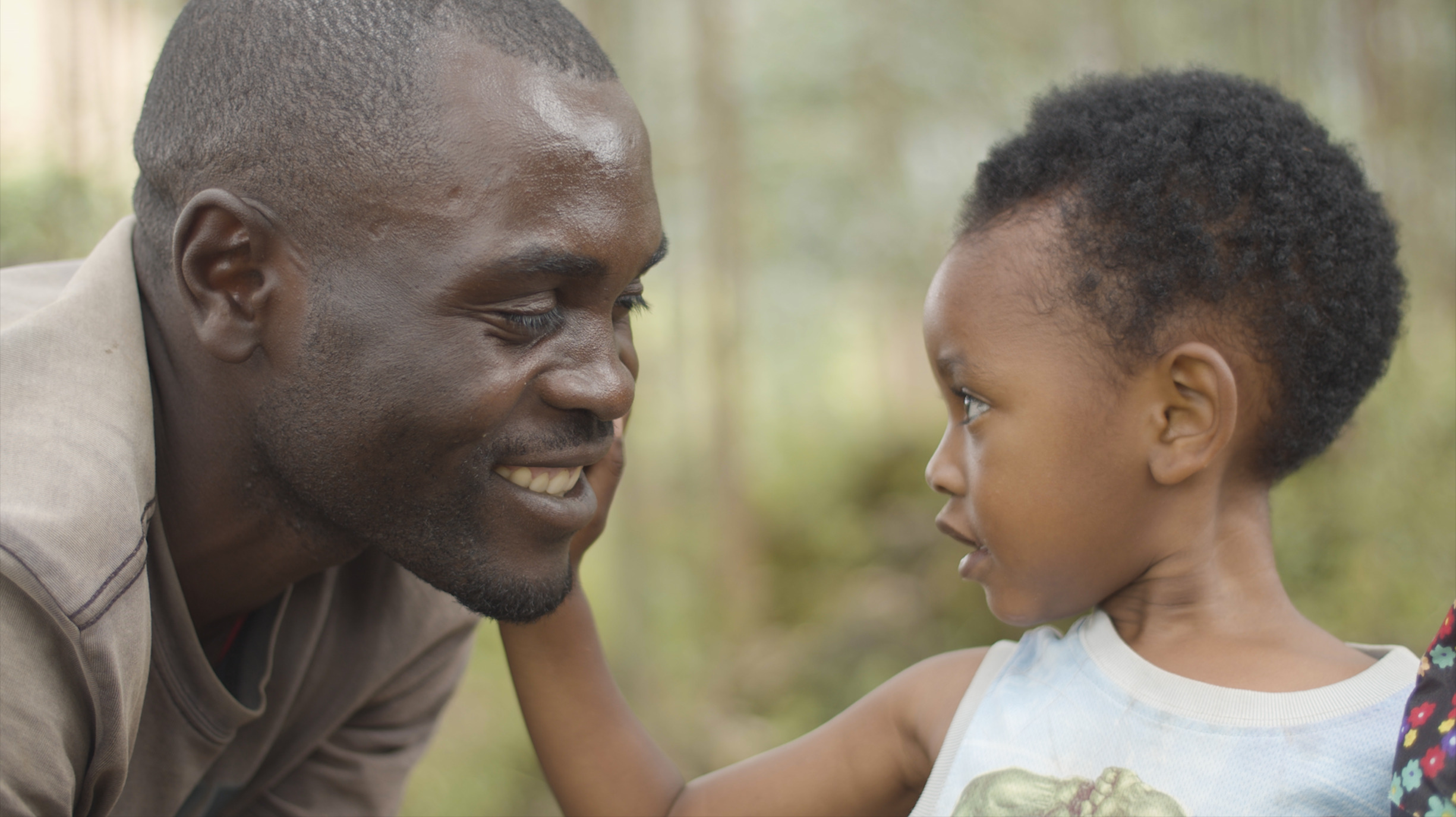 Rubavu Father and Daughter